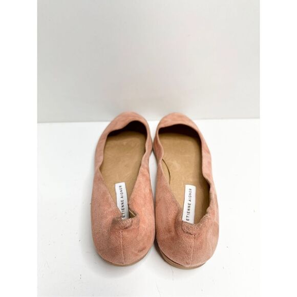 Etienne Aginer Tonne Flat Womens Size 8.5 Leather Round Toe Slip On Shoes - Picture 5 of 9